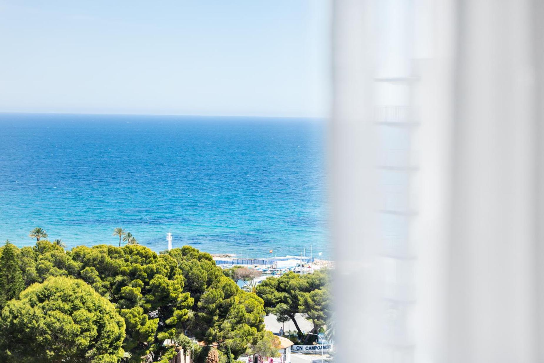 Cosy, Seaview Apartment, Close To Beach And Bars -Edificio Rhin カンポアモル エクステリア 写真